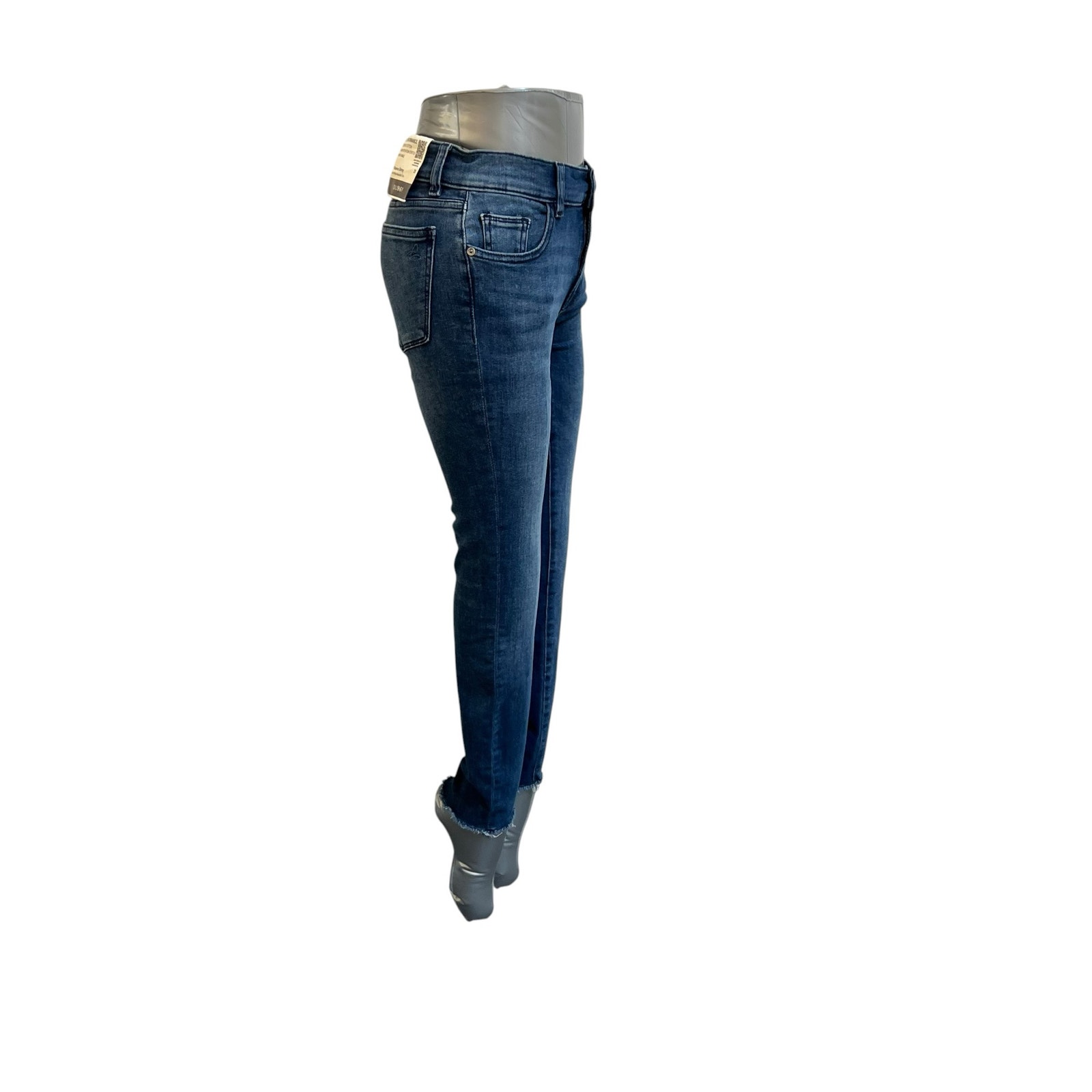 Dl1961 High Rise Skinny Ankle Jeans Dark Wash Women’s Size 25/0 — image 4 of 6
